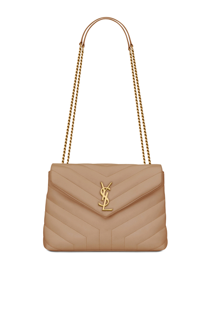 Saint Laurent Loulou Small Bag in Y-Quilted Leather