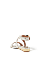 Mayfair Flat Leather Sandals