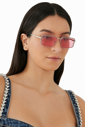 First Sight Rectangular Sunglasses