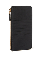 Essential Polished Pebble Leather Phone Wallet