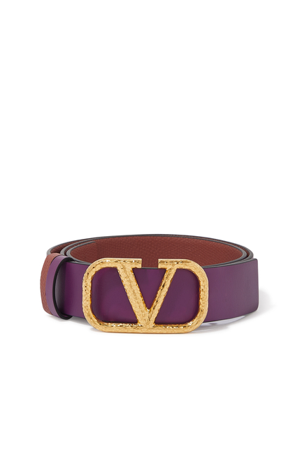 Valentino Garavani VLogo Signature Reversible Buckle Belt