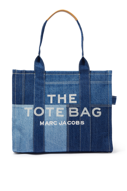 Buy Marc Jacobs The Large Denim Tote Bag for Womens | Bloomingdale's UAE