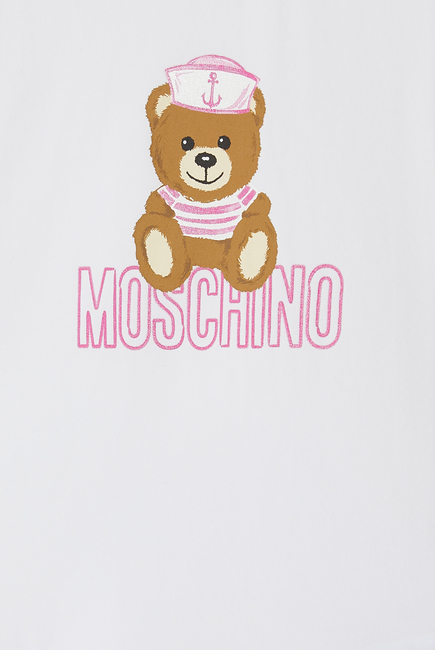 Teddy Bear Motif T-Shirt
