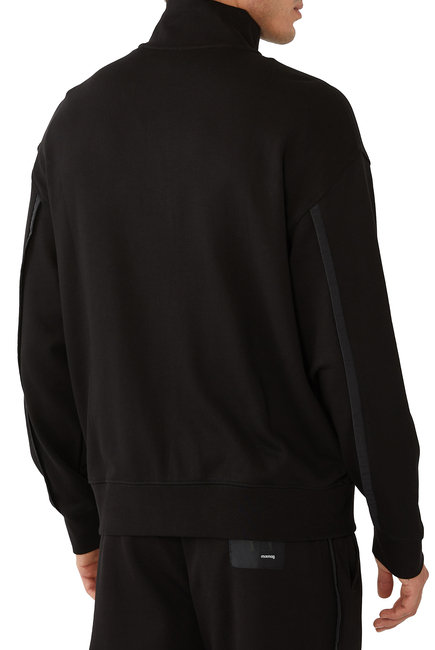 Buy Armani Exchange Mixmag Zip-Up Sweatshirt for Mens | Bloomingdale's UAE