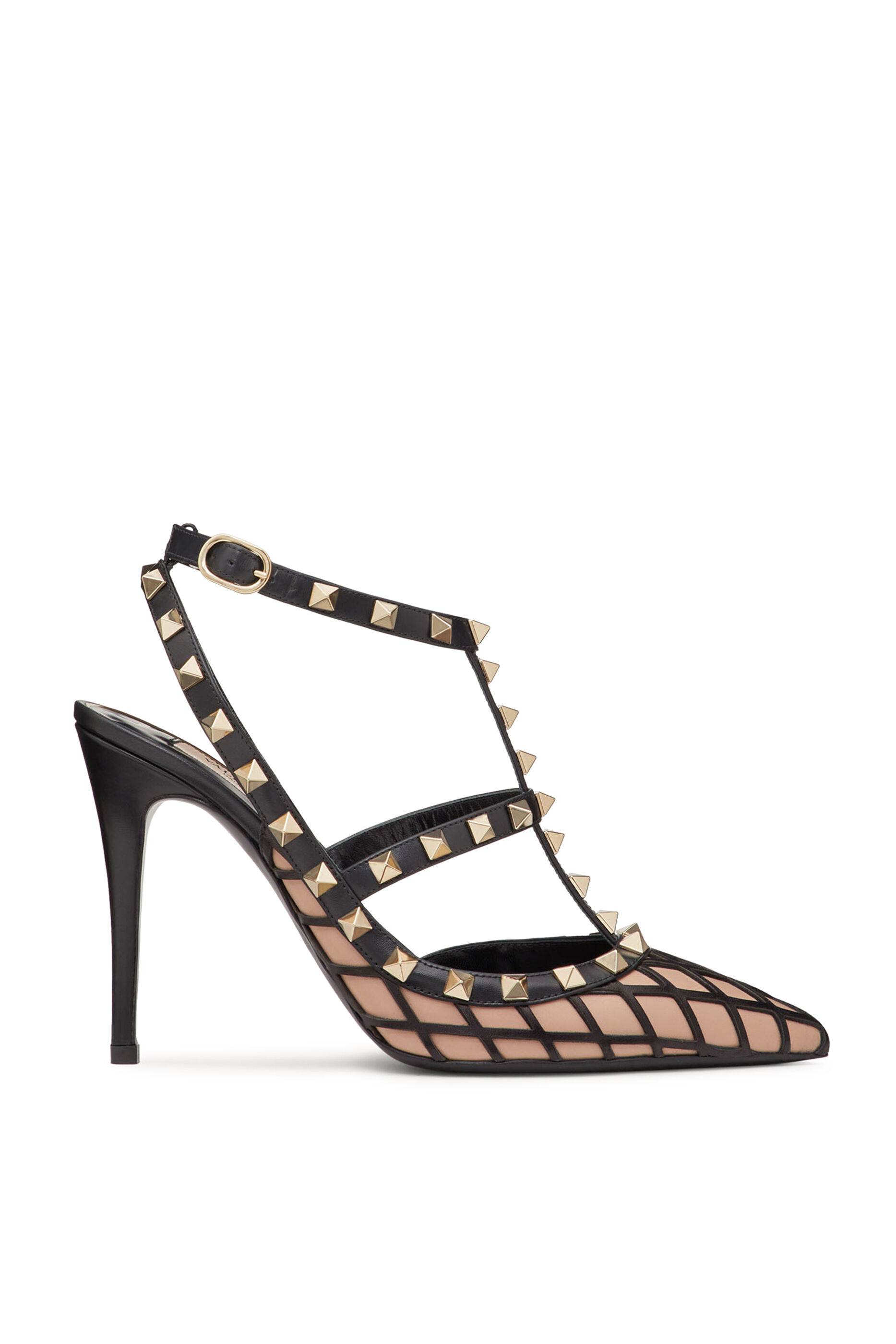 Buy Valentino Rockstud Leather Pumps 