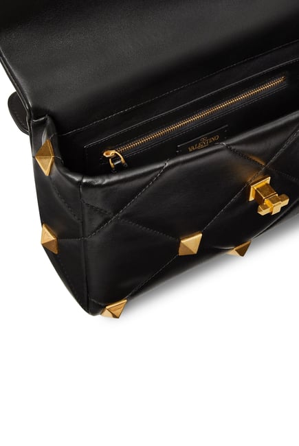  Roman Stud Leather Bag