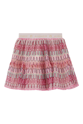 Kids Crochet Skirt