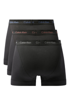 Cotton Stretch Trunks, Set of 3