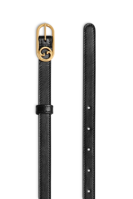 Thin Interlocking G Belt