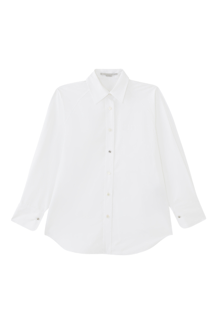 Oversized Cotton-Poplin Shirt