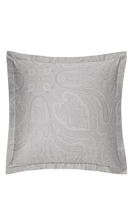 Buy Ralph Lauren Doncaster European Pillow Sham Silver | Bloomingdale's UAE