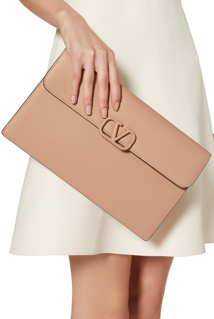 Vlogo Envelope Clutch Bag