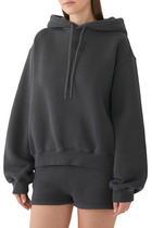 Essential Terry Hoodie With Puff Paint Logo