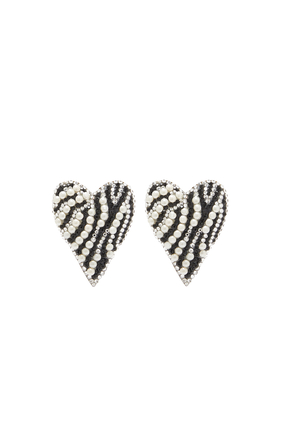 Elsa Zebra Earrings
