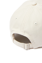 La Casquette Embroidered Cotton-Twill Baseball Cap