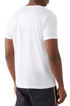 Double Logo Cotton T-Shirt