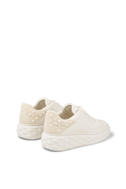 Diamond Leather Sneakers