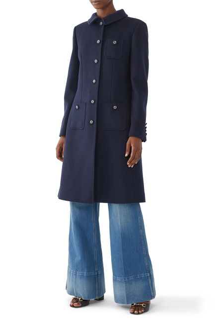 Fitted Wool Coat