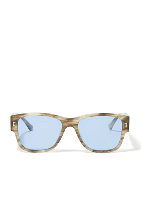 Flash Sunglasses With Blue Lenses
