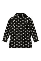 Kids Allover DG Logo Printed Shirt