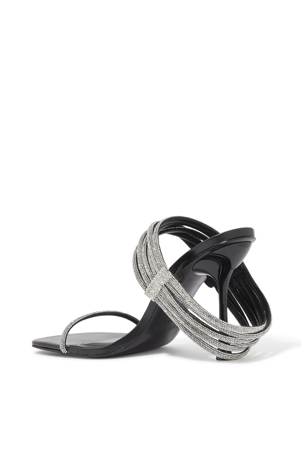 Infinity 95 Crystal Sandals