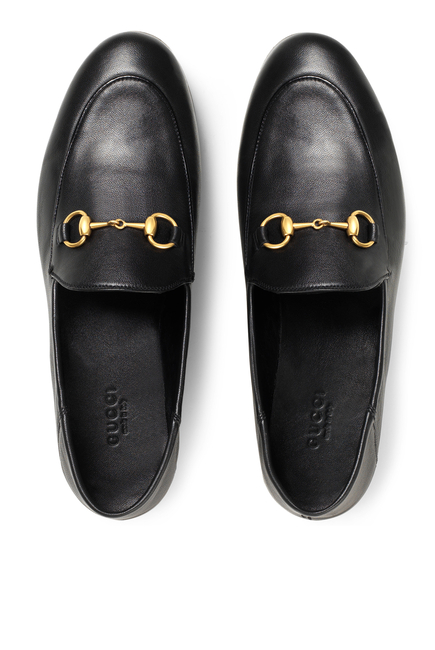 Leather Horsebit Loafers