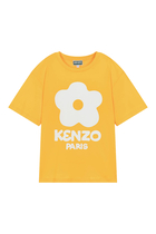 Kids Cotton Flower T-Shirt