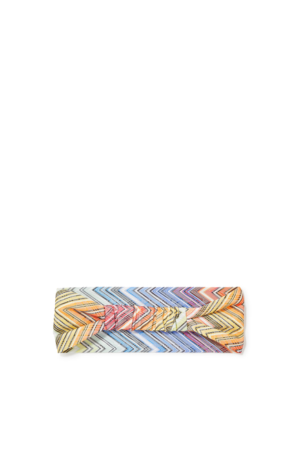 Zig Zag Polyester Headband