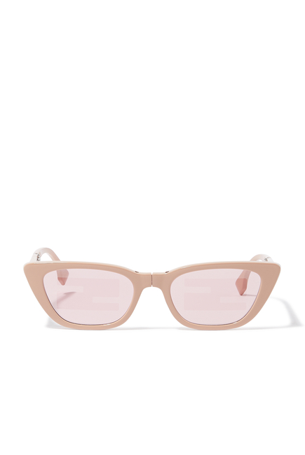 Foldable Baguette Anniversary Sunglasses