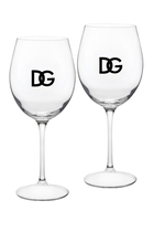 Logo Wine Glasses, Set of 2
