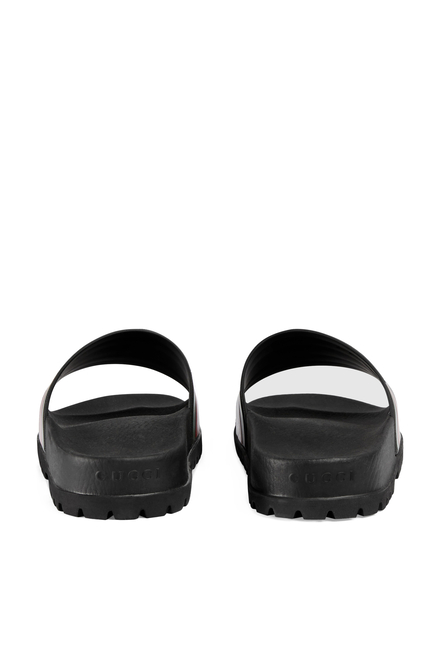 Web Slide Sandals