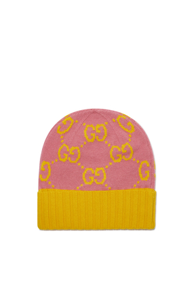GG Knit Tricot Wool Hat