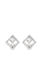 Crystal Sqaure Earrings