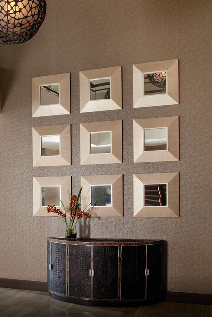 Caramelo Square Mirror