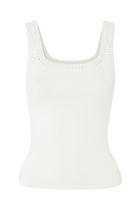 Tazia Crocheted Edge Tank