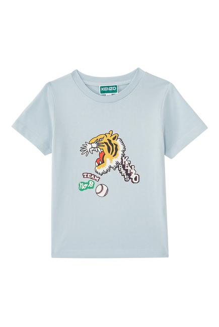 Kids Team No. 8 Tiger T-Shirt