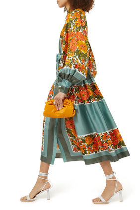 Gillian Scarf Midi Dress
