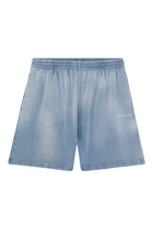 Unisex Faded Sweat Shorts