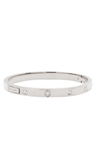 Infinite Spade Engraved Spade Bangle