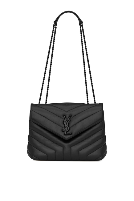 Saint Laurent Loulou Small in Y-Quilted Leather