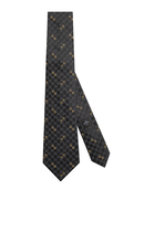 Monogram Horsebit Tie