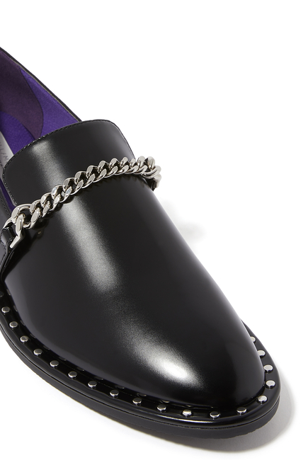 Falabella Chain-Link Loafers