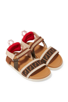 Kids FF Logo Sandals