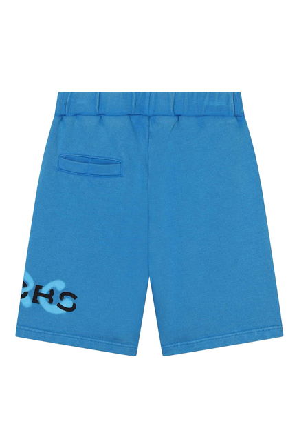 Kids Logo-Print Cotton Shorts