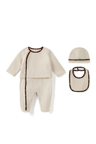 Logo Band Sleep Suit Set