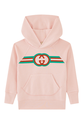 Kids Logo Embroidered Hoodie