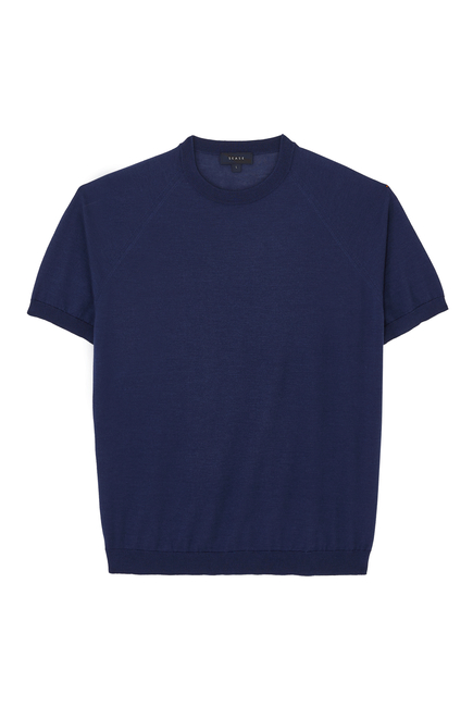 Raglan Knitted T-Shirt