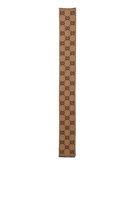 GG Wool Scarf