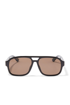 Aviator Acetate Sunglasses