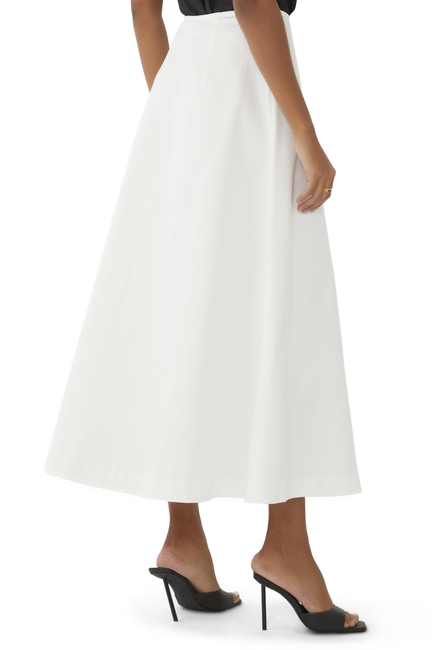 A-Line Cotton Skirt